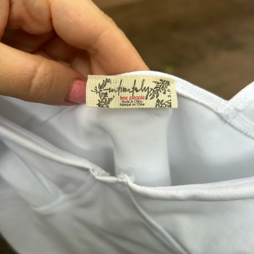 NWOT Free People White Women's Top